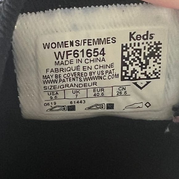 Kate Spade Keds GLITTER PINK MULTI - Womens USA 9.5 - WF61654 - Picture 9 of 9